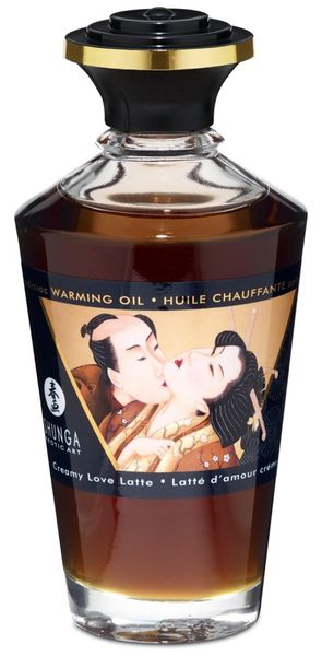 Olejek do masażu Aphrodisiac Warming Oil kawa, 100 ml 15134 zdjęcie