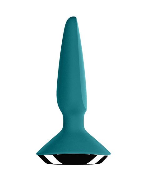 Korek analny wibrujący Satisfyer Plug-ilicious 1, 14 cm (zielony) 11493 zdjęcie