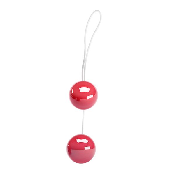 Вагинальные шарики Twins Ball, 19 см (красные) 14458 фото