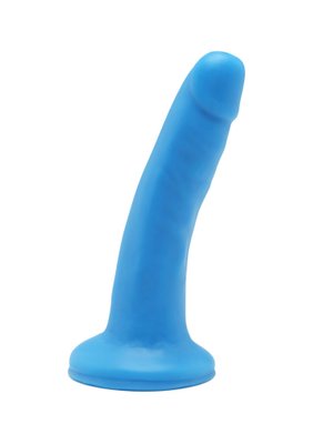 Dildo z przyssawką Toy Joy Get Real Happy Dicks Dong, 15 cm (niebieski) 7524 zdjęcie