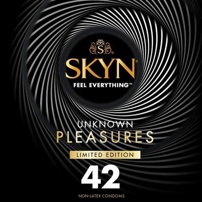 Prezerwatywy Skyn Unknown Pleasures Limited Edition bez lateksu, 42 szt 13240 zdjęcie