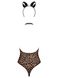 Erotyczne body cętki panterka Obsessive Leocatia teddy S/M 10369 zdjęcie 6