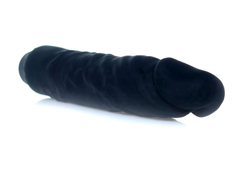 Wibrator realistyczny Boss Real Skin, 22 cm (czarny) 12697 zdjęcie