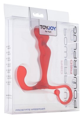 Masażer prostaty Power Plug, 10 cm (czerwony) 4388 zdjęcie