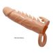 Насадка на пенис LyBaile Penis Sleeve Emmitt,16 см (телесный) 14507 фото 1