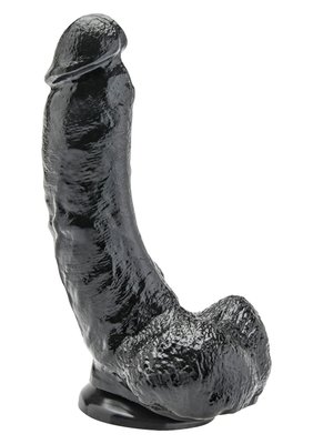 Realistyczne dildo z przyssawką Get Real ToyJoy, 20,5 cm (czarny) 5911 zdjęcie