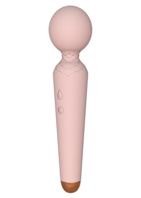 Вибромассажер Rechargeable Power Wand, 19,5 см (розовый) 11102 фото