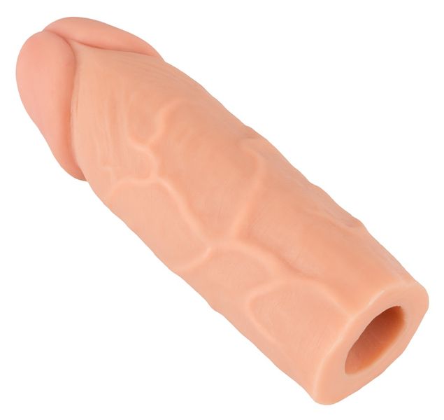 Насадка на пенис Nature Skin Extension Sleeve, 15,5 см (телесный) 10446 фото