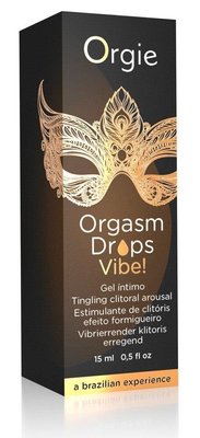 Стимулирующие капли Orgie Orgasm Drops Vibe, 15 мл 11034 фото