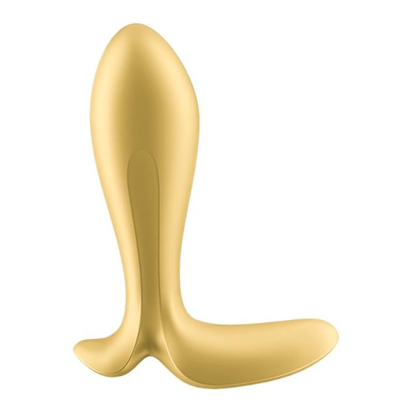 Wibrujący korek analny Satisfyer Intensity, 11,3 cm (złoto) 15233 zdjęcie