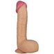 Duże dildo LoveToy Legendary King Sized Realistic, 28 cm (w kolorze cielistym) 14615 zdjęcie 4