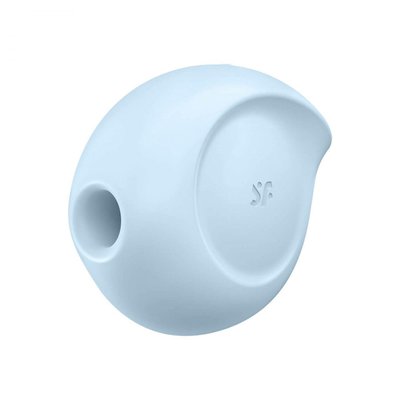 Вакуумный клиторальный стимулятор Satisfyer Sugar, 8,3 см (голубой) 13464 фото
