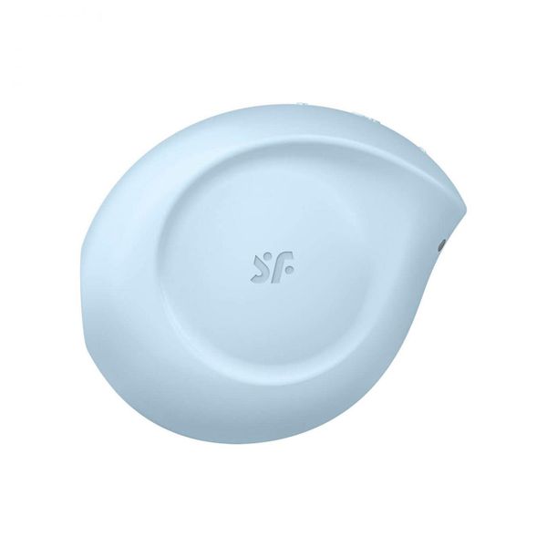Вакуумный клиторальный стимулятор Satisfyer Sugar, 8,3 см (голубой) 13464 фото