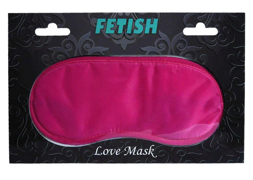Maska na oczy Boss Series Fetish (różowy) 10503 zdjęcie