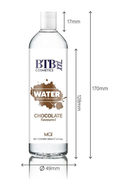 Lubrykant na bazie wody BTB czekolada, 250 ml 14724 zdjęcie