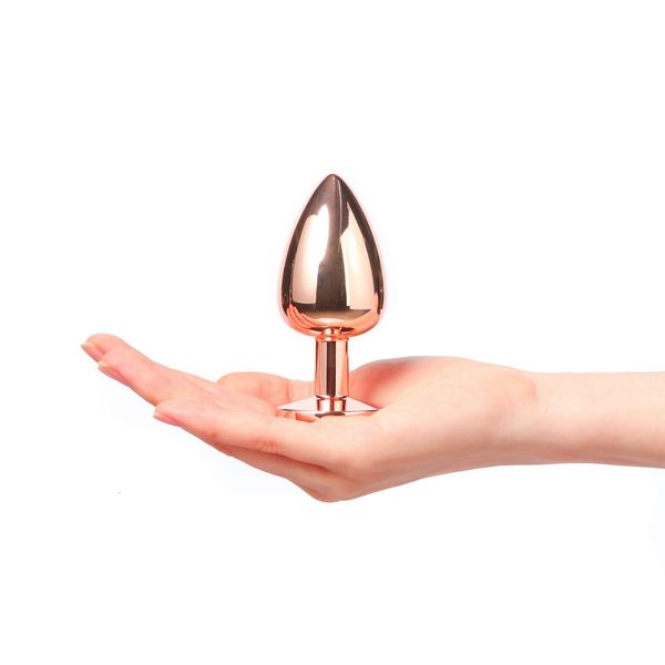 Korek analny z kryształkiem Dorcel Diamond Plug L, 9,5 cm (brązowy) 12885 zdjęcie