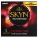 Ароматизированные презервативы Unimil Skyn Cocktail Club безлатексные, 3 шт 13223 фото 2