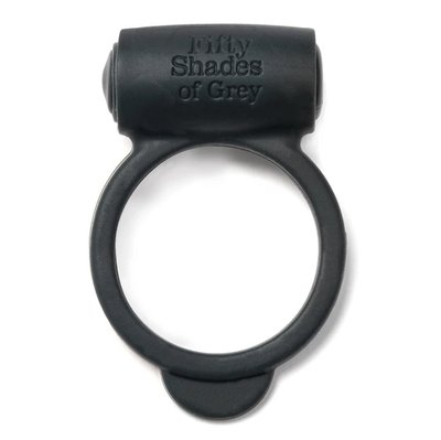 Pierścień erekcyjny z wibracją Fifty Shades of Grey, 5 cm (czarny) 20122 zdjęcie