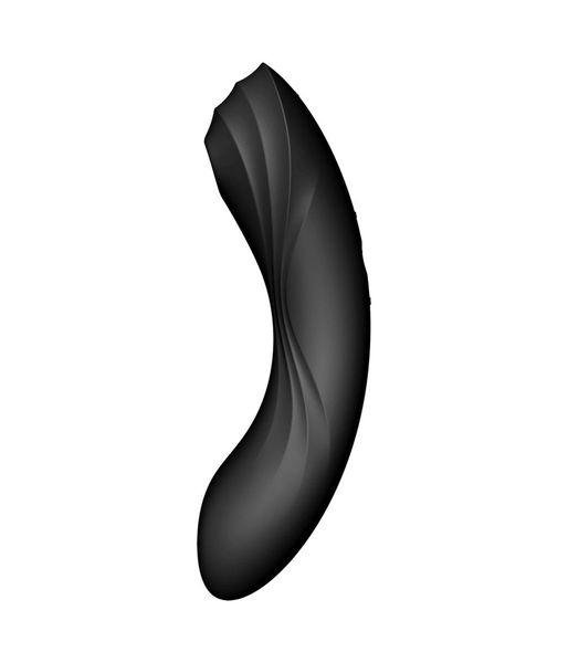 Wibrator próżniowy Satisfyer Curvy Trinity 4, 17 cm (czarny) 12926 zdjęcie