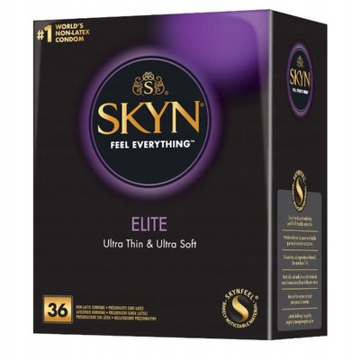 Презервативы тонкие Skyn Elite безлатексные, 36 шт 15075 фото