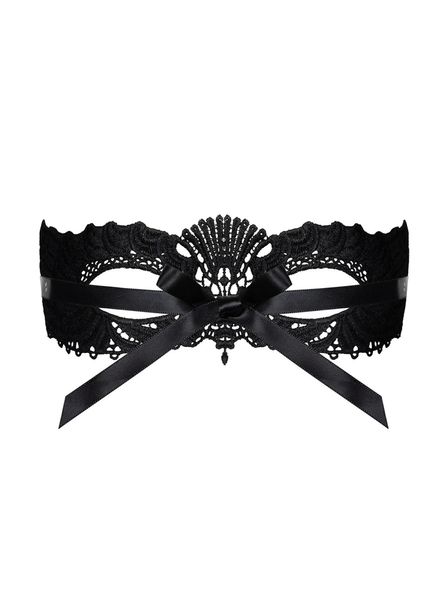Erotyczna maska na oczy Obsessive A700, One Size (czarne) 5531 zdjęcie
