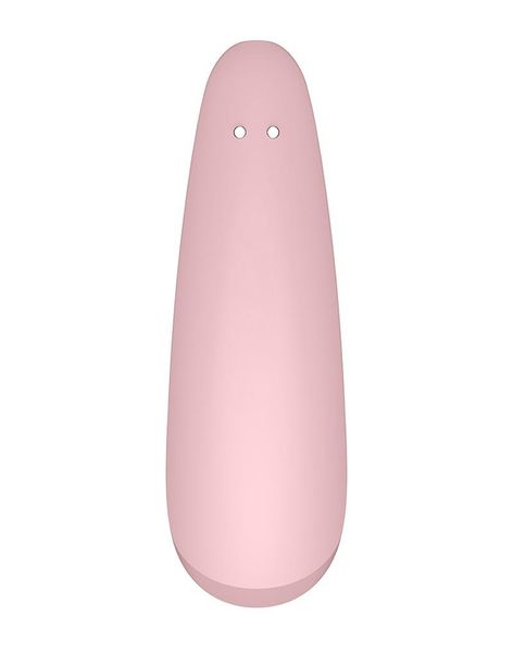 Masażery łechtaczki bezdotykowy Satisfyer Curvy 2+, 13,5 cm (różowy) 10041 zdjęcie