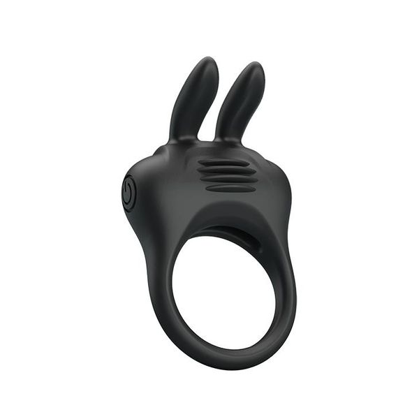 Эрекционное кольцо Pretty Love Davion Penis Ring, 7,4 см (черный) 13157 фото