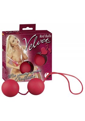 Kulki gejszy Velvet Red Balls, 23 cm (czerwony) 4990 zdjęcie