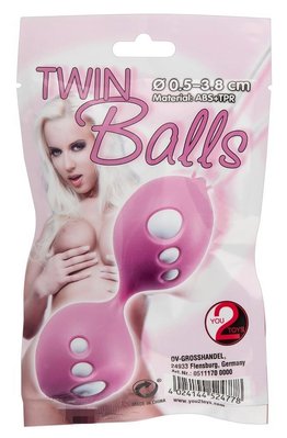 Kulki gejszy Twin Balls, 11 cm (różowy) 5171 zdjęcie