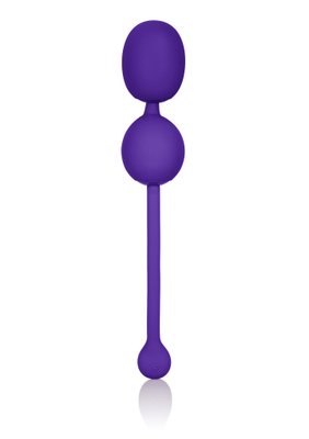 Вагинальные шарики CalExotics Rechargeable Dual Kegel, 9 см (фиолетовый) 7087 фото