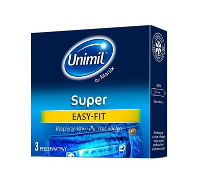 Prezerwatywy UNIMIL SUPER 3 szt 13214 zdjęcie