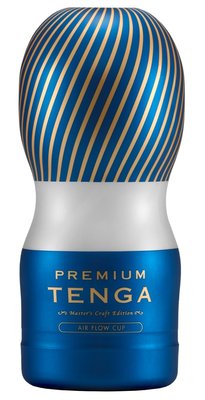 Мастурбатор Tenga Premium Air Flow Cup, 15,5 см (прозрачный) 11424 фото