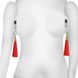 Zaciski na sutki z frędzlami LoveToy Glamor Tassel Nipple Clamp, 14 cm (czerwony) 14319 zdjęcie 4