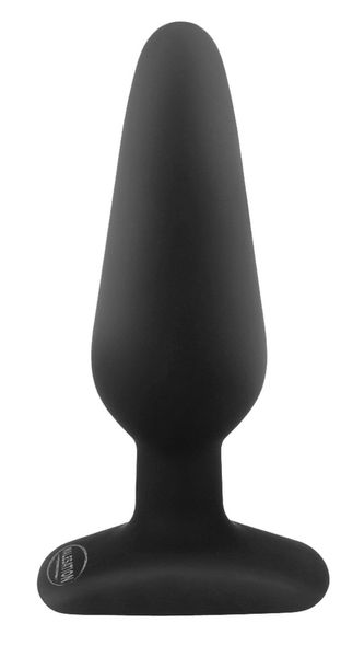 Анальная пробка StRubber Malesation, 13,5 см (черный) 11359 фото