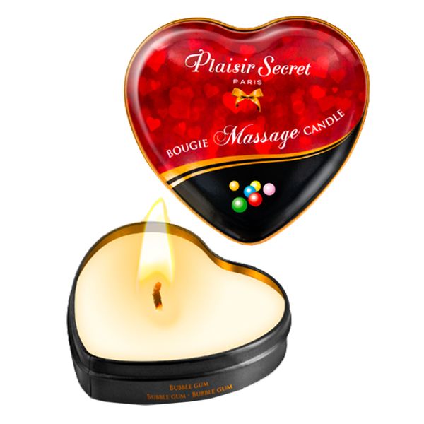 Świeca do masażu Plaisir Secret aromat gumy balonowej, 35 ml 18117 zdjęcie