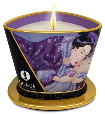 Świeca do masażu Shunga Massage Candle owoce egzotyczne, 170 ml 15148 zdjęcie