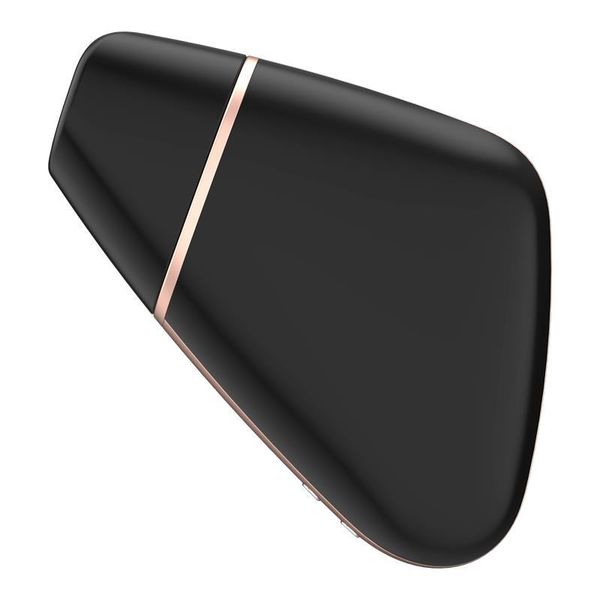 Вакуумный клиторальный стимулятор Satisfyer Love Triangle, 14,5 см (черный) 10042 фото