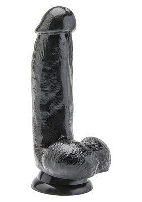 Realistyczne dildo Get Real ToyJoy, 17 cm (czarny) 6733 zdjęcie