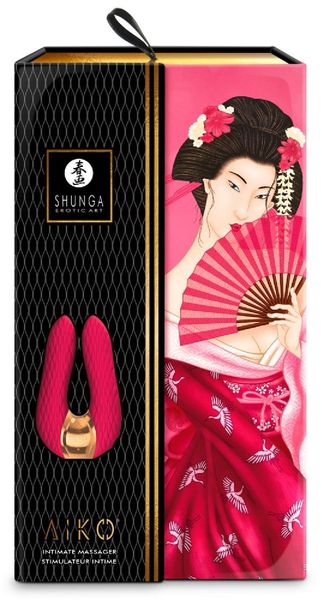 Masażer intymny Shunga Aiko, 10,8 cm (fuksja) 15190 zdjęcie