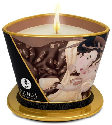 Массажная свеча Shunga Massage Candle шоколад, 170 мл 15149 фото