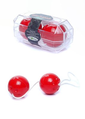 Kulki gejszy Duo-Balls Red, 21 cm (czerwony) 10119 zdjęcie