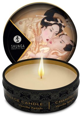 Świeca do masażu Shunga Massage Candle wanilia, 30 ml 15152 zdjęcie