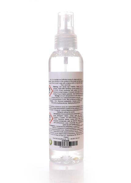 Spray dezynfekujący do gadżetów erotycznych Boss Toy Cleaner, 150ml 8804 zdjęcie