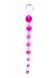 Анальная цепочка Boss Jelly Anal Beads, 26х2.8 см (розовый) 10125 фото 2