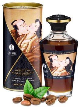 Масажна олія Aphrodisiac Warming Oil кава, 100 мл 15134 фото