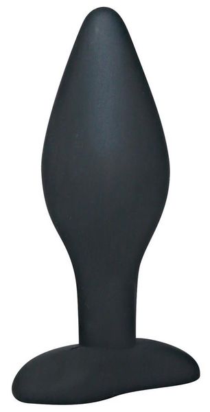 Korek analny Black Velvets Large, 12cm (czarny) 5092 zdjęcie