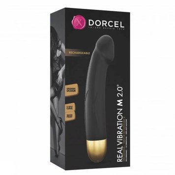 Вибратор реалистичный Dorcel Real 2.0, 22 см (черный) 12822 фото