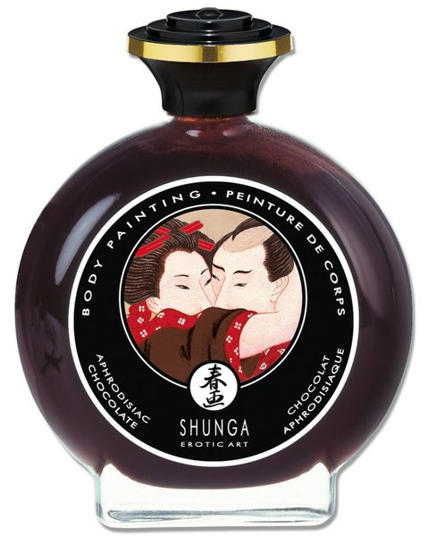 Farba do ciała Shunga Bodypainting czekolada, 100 ml 20014 zdjęcie