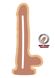 Realistyczne dildo Toy Joy Get Real Dual Density, 18 cm (w kolorze cielistym) 7033 zdjęcie 2