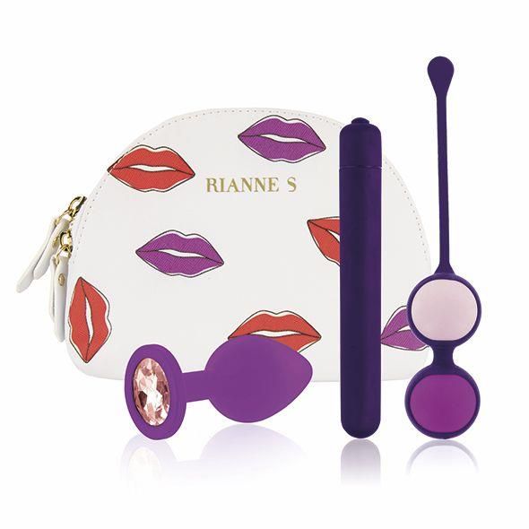 Набор секс-игрушек Rianne S Essentials First Vibe Kit, 3 шт (фиолетовый) 12589 фото